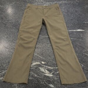 Prana Olive Green Hiking Pants